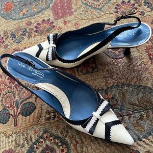 Via Spiga Sling Pointed Heels